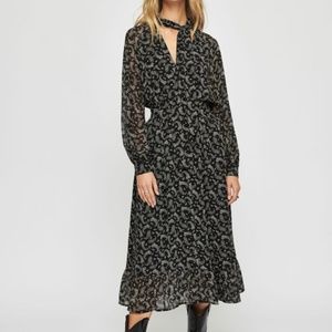 Dynamite Paisley Western Maxi Dress Size Small